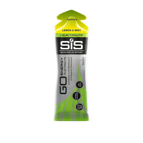 SIS GO Energy + Elektrolytter Lemon & Mint Gel