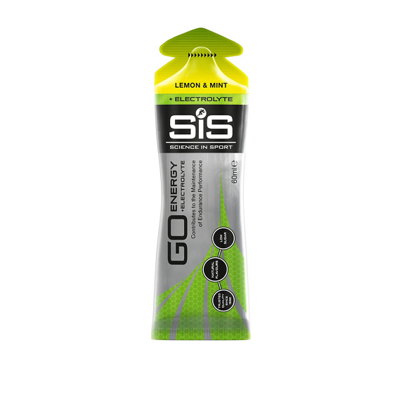 SIS GO Isotonic Energy+Electrolyte Lemon & Mint Energigel by Sykkelkomponenter