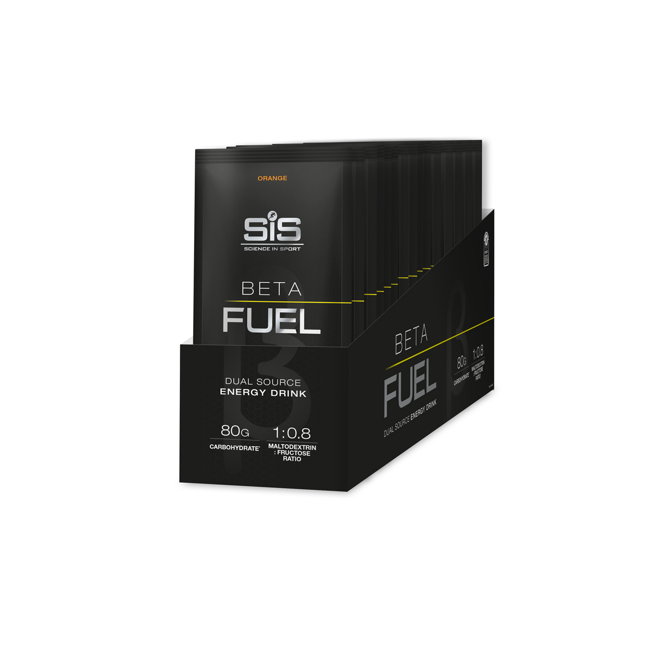 SIS Beta Fuel 80 Appelsin 15 stk by Sykkelkomponenter