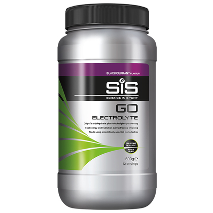 SiS Go Energy Pulver + Electrolyte Solbær 500 Gram