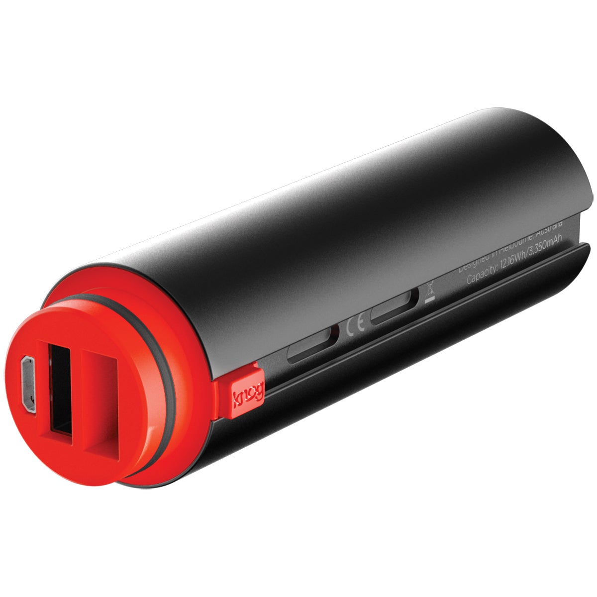 Knog USB 3350 mAh Ladebank by Sykkelkomponenter