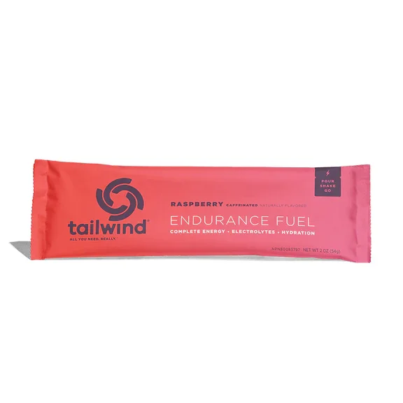 Tailwind Endurance Fuel Raspberry Stick Koffein Pack Sportsdrikk by Sykkelkomponenter