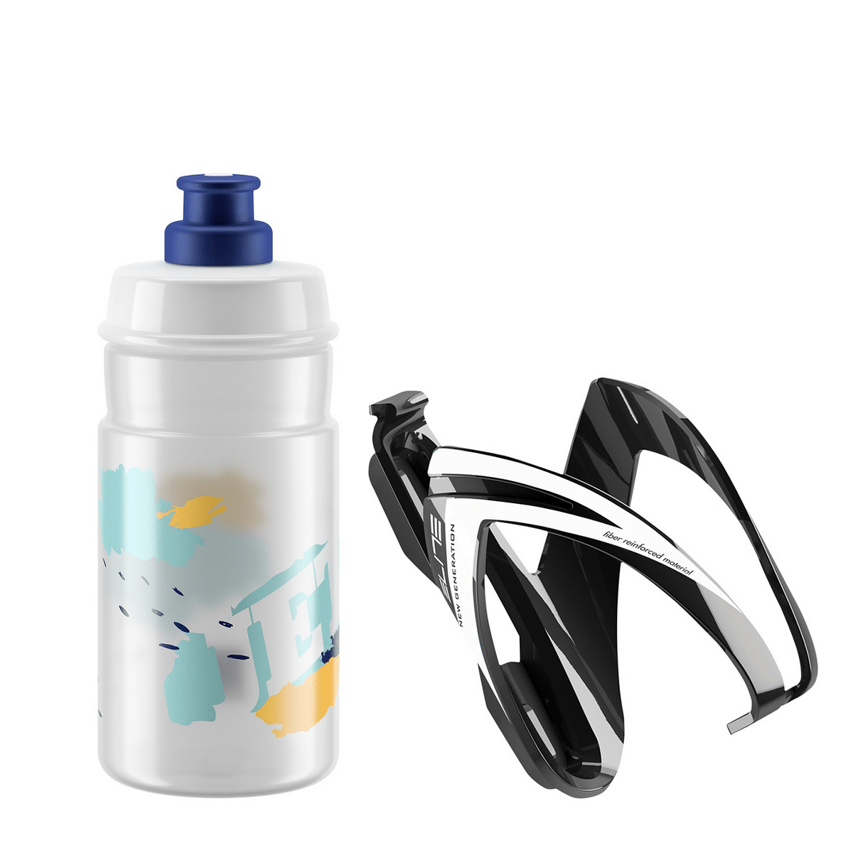 Elite Ceo 350ml Drikkeflaske & Flaskeholder by Sykkelkomponenter