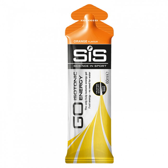 SiS GO Isotonic Appelsin Energigel by Sykkelkomponenter