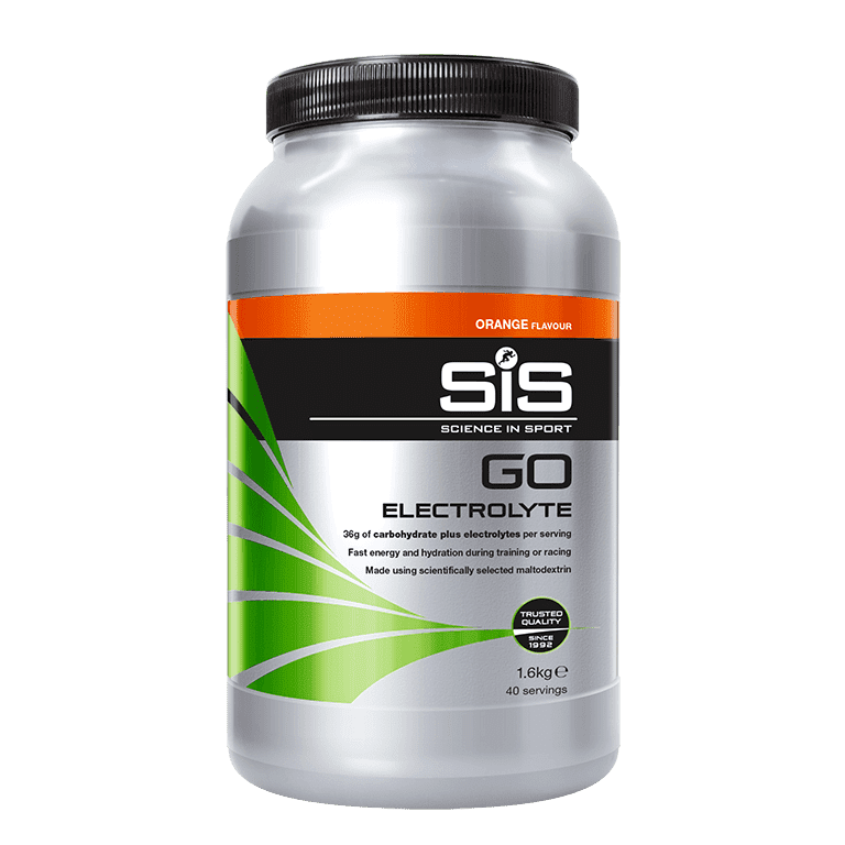 SiS Go Energy Pulver + Electrolyte Appelsin 1,6kg