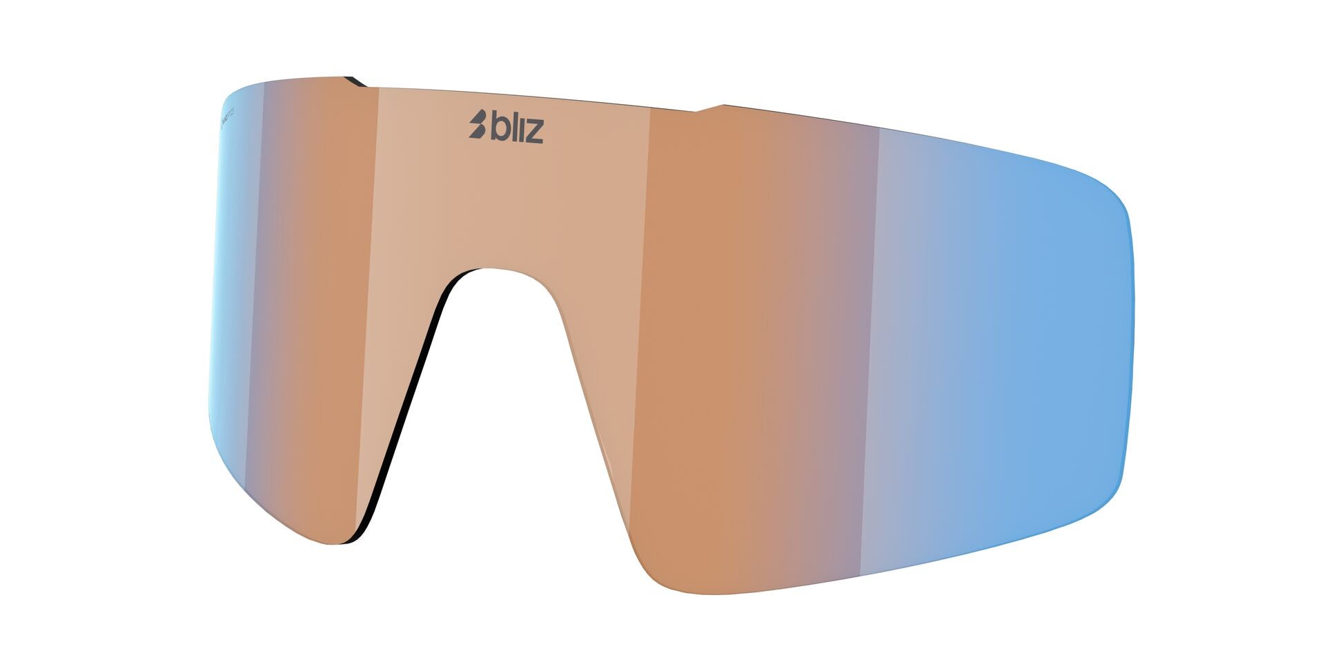 Bliz P001 Nordic Light Coral w/ Blue Linse by Sykkelkomponenter