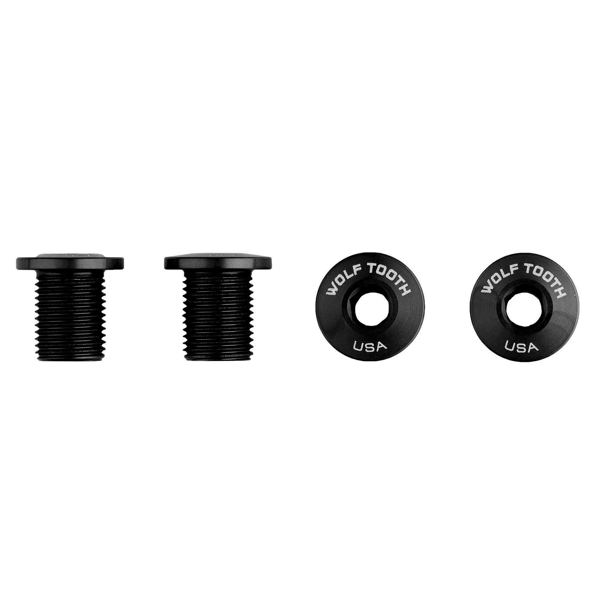 Wolf Tooth Chainring Bolts, 10mm, 4pk by Sykkelkomponenter