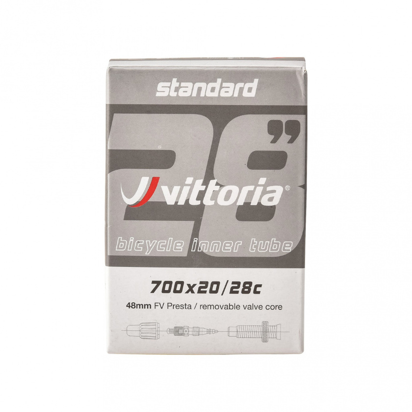 Vittoria Standard Butyl 20/28-622mm Presta Slange