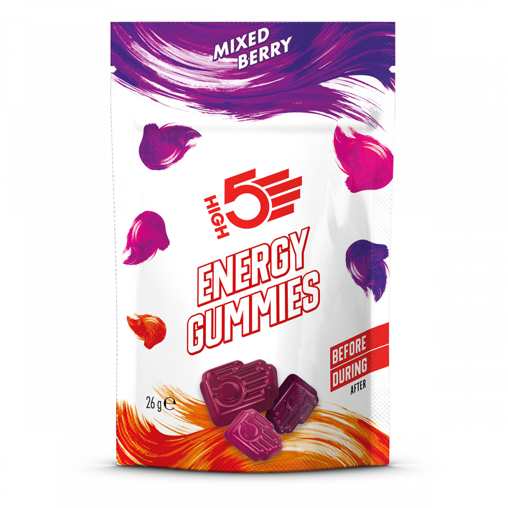 High5 Energy Gummies, Bær by Sykkelkomponenter