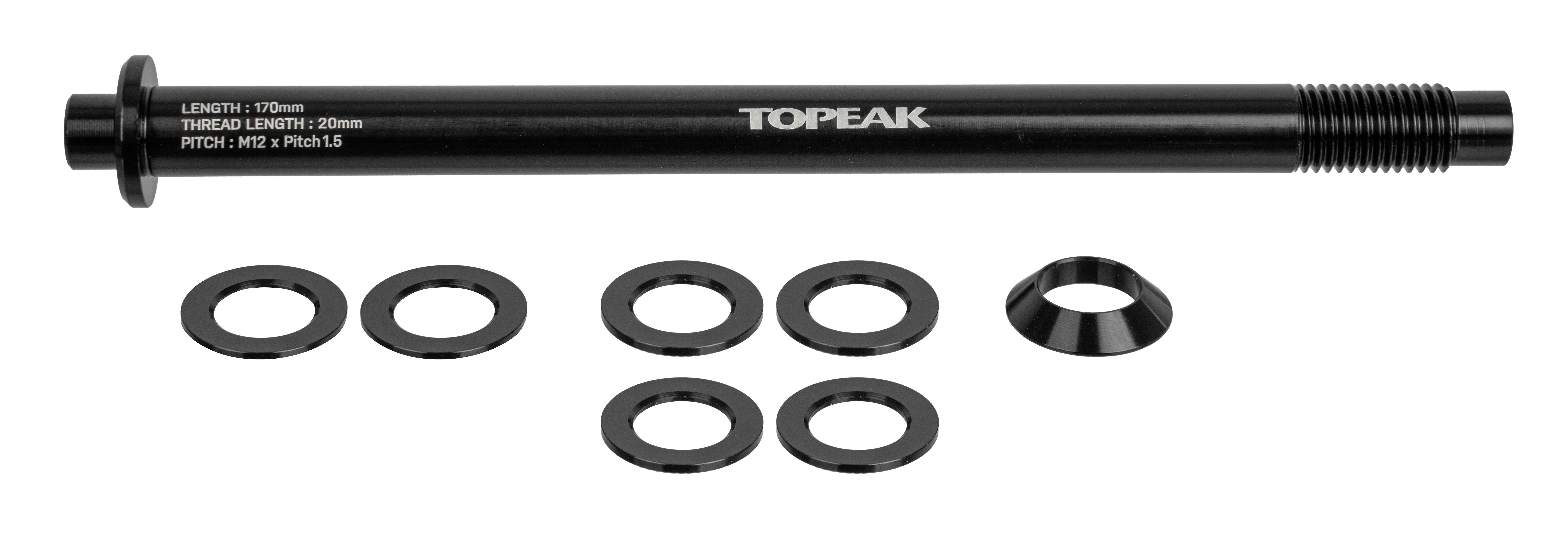 Topeak Zi:RAK Thru Aksling by Sykkelkomponenter