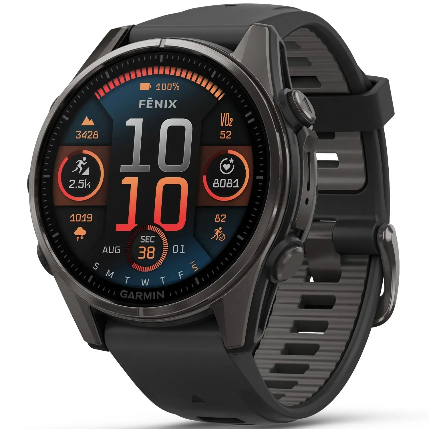 Garmin Fenix 8 Amoled Pulsklokke by Sykkelkomponenter