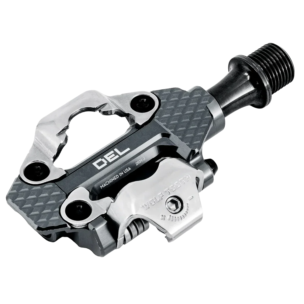Wolf Tooth MK0 DEL Gravel Race Shadow Gray Klikkpedaler by Sykkelkomponenter