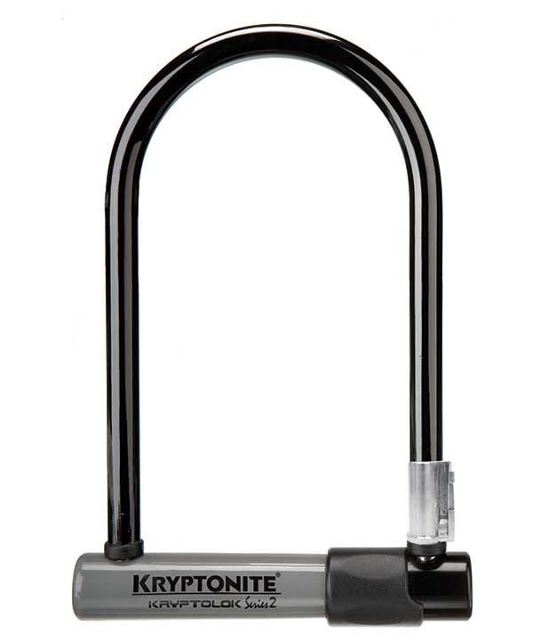 Kryptonite KryptoLok 2 ATB Bøylelås, 12,7 x 22,9cm by Sykkelkomponenter