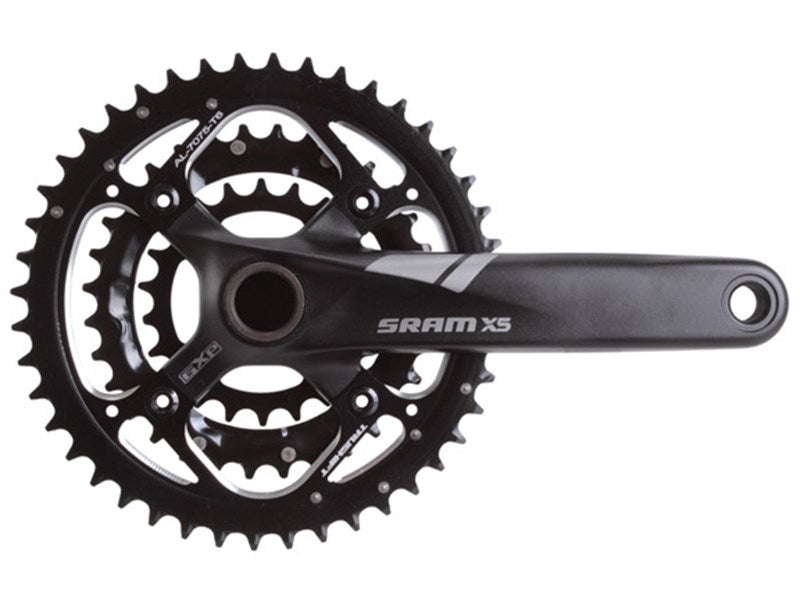 SRAM X.5, GXP, 22T/32T/44T, 175mm 3 x 9-delt, Kranksett by Sykkelkomponenter
