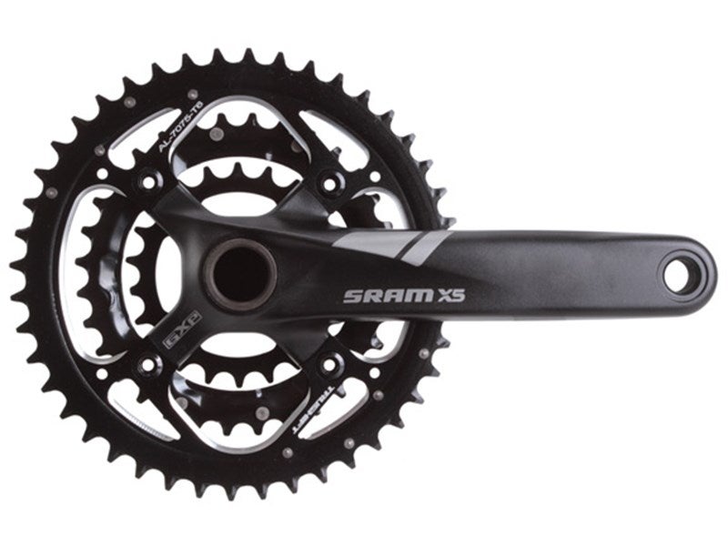 SRAM X.5, GXP, 22T/32T/44T, 175mm 3 x 9-delt, Kranksett