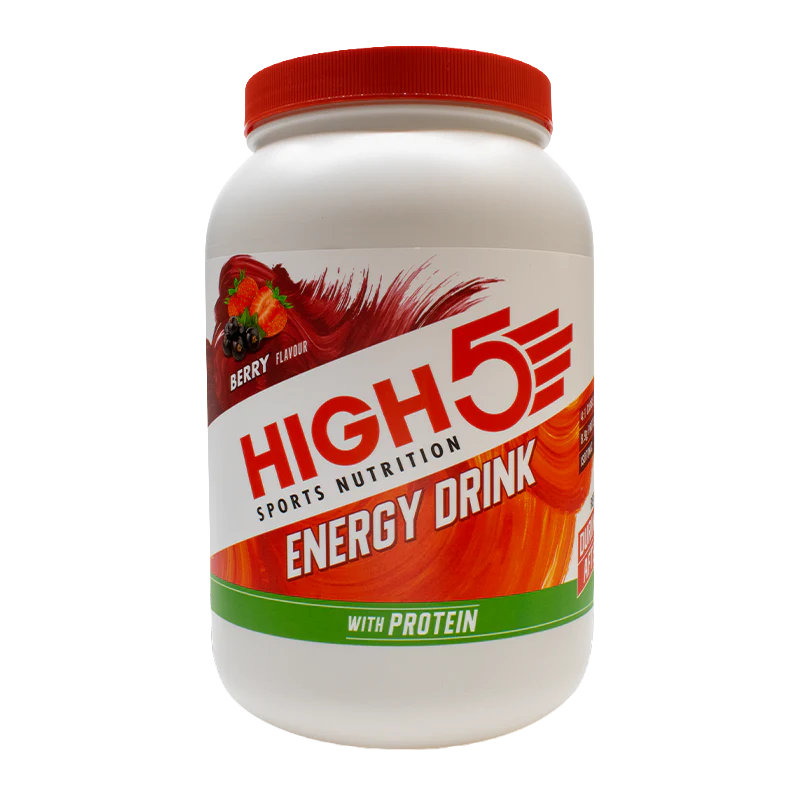 High5 Energy Drink Protein 4:1 Bær 1.6kg by Sykkelkomponenter