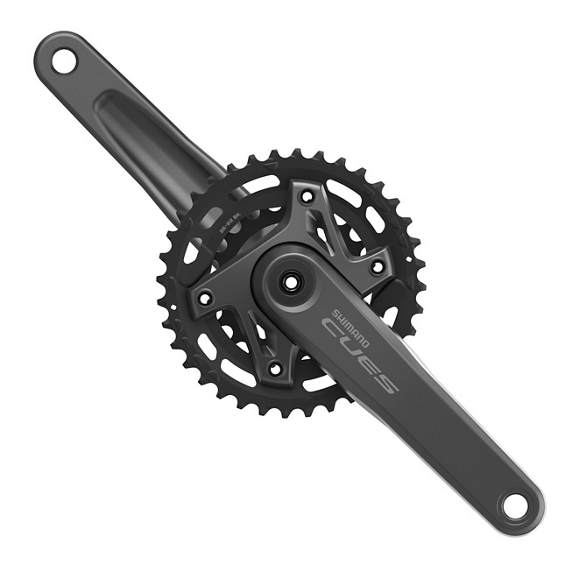 Shimano Cues FC-U6000-2 36-22T HT II Kranksett by Sykkelkomponenter