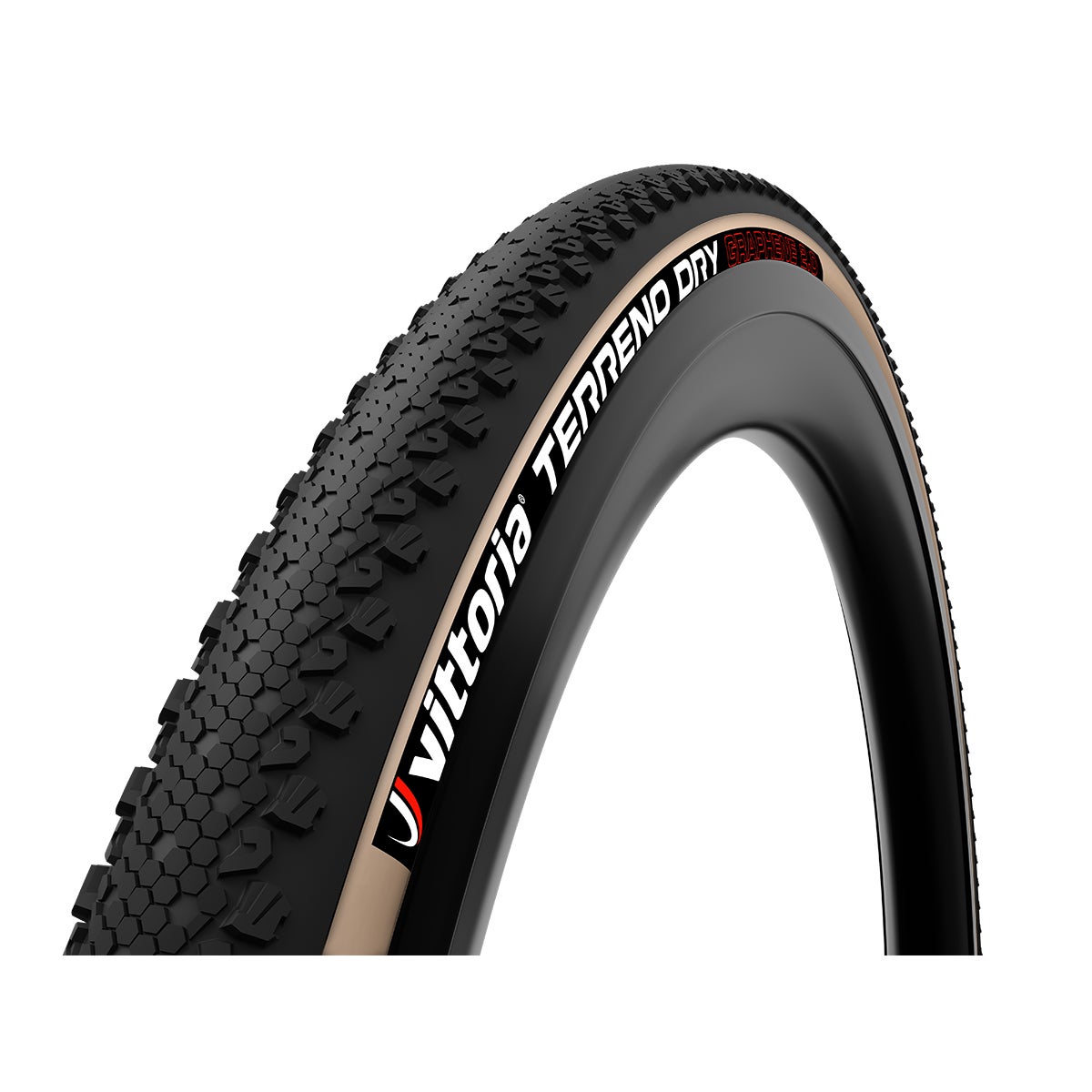 Vittoria Terreno Dry G2 TNT, Svart/Brun 40-622mm by Sykkelkomponenter