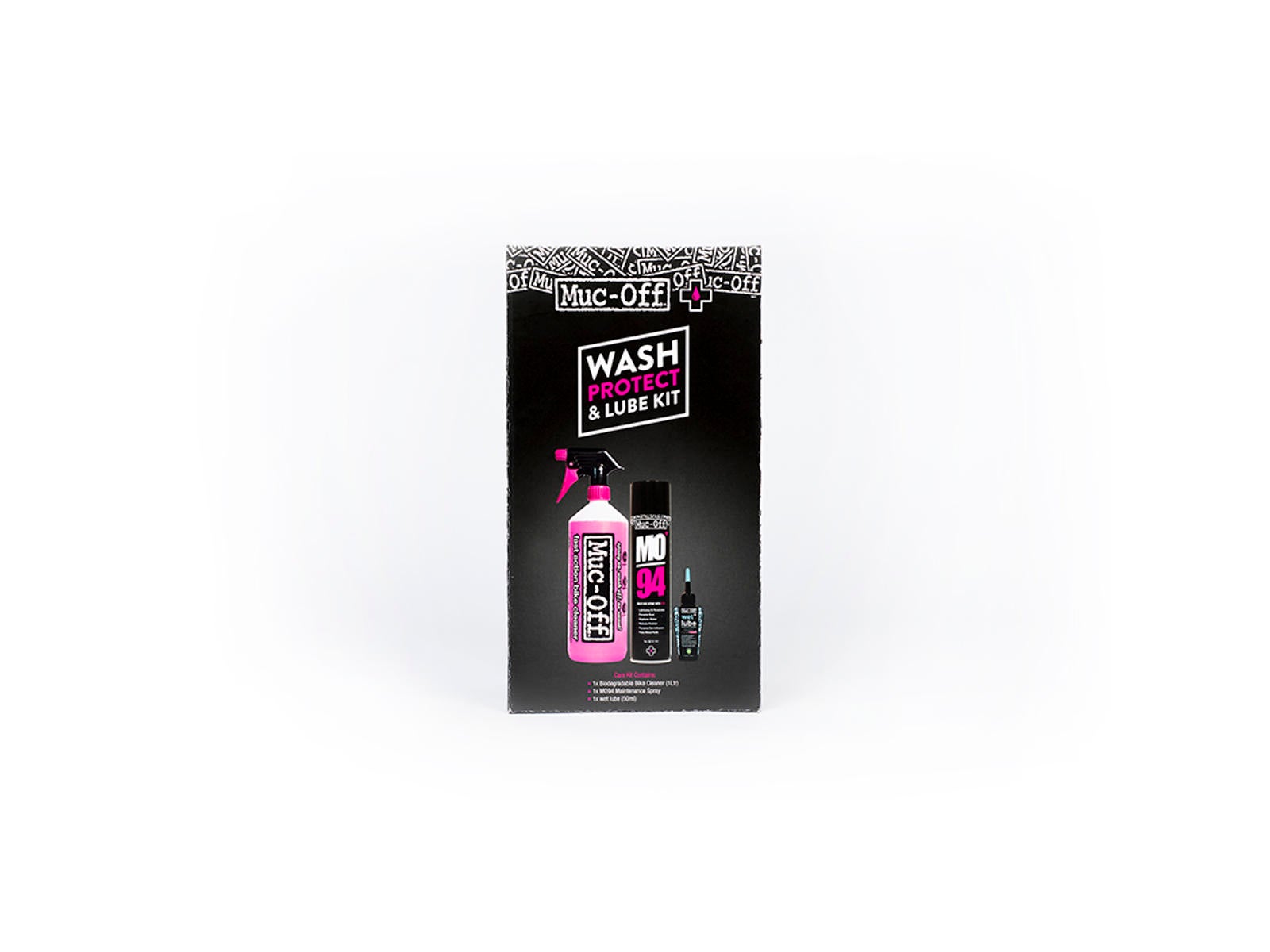 Muc-Off Wash, Protect and Wet Lube Kit by Sykkelkomponenter