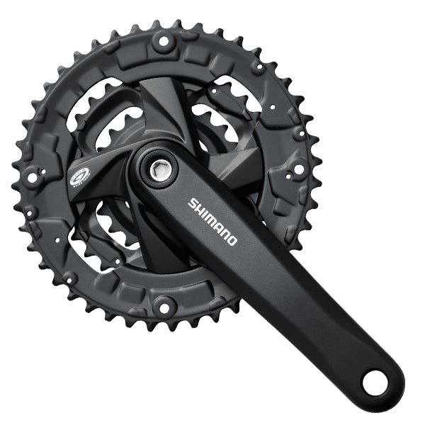Shimano Altus FC-M371, 26/36/48T 9-delt Firkant, 175mm Kranksett by Sykkelkomponenter