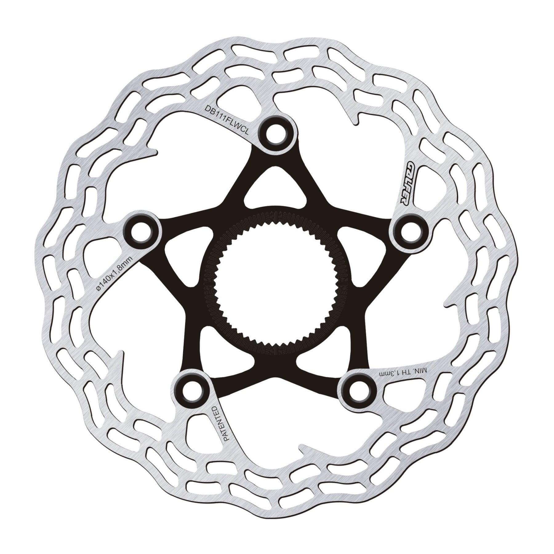 Galfer Shark Centerlock 1,8mm Bremseskive by Sykkelkomponenter